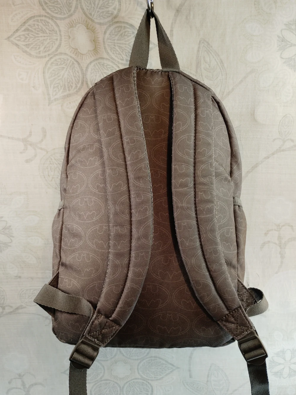 Gap Kids Grey Batman Backpack w/ Silver Logo